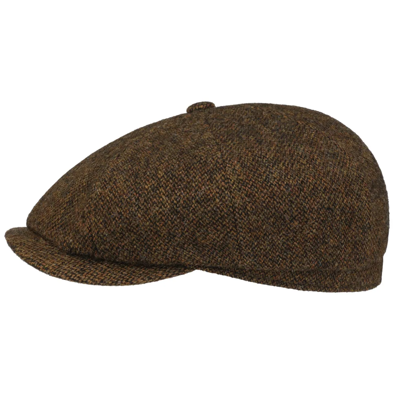 Accessoires Stetson Casquette Plate en Laine Mélangée Hatteras par Stetson