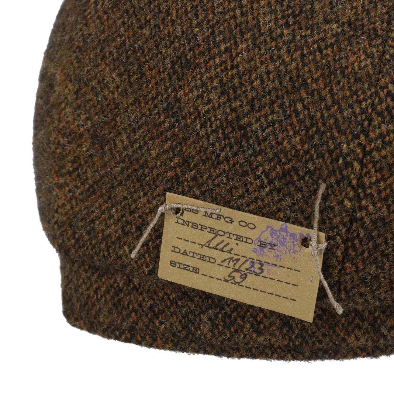 Accessoires Stetson Casquette Plate en Laine Mélangée Hatteras par Stetson