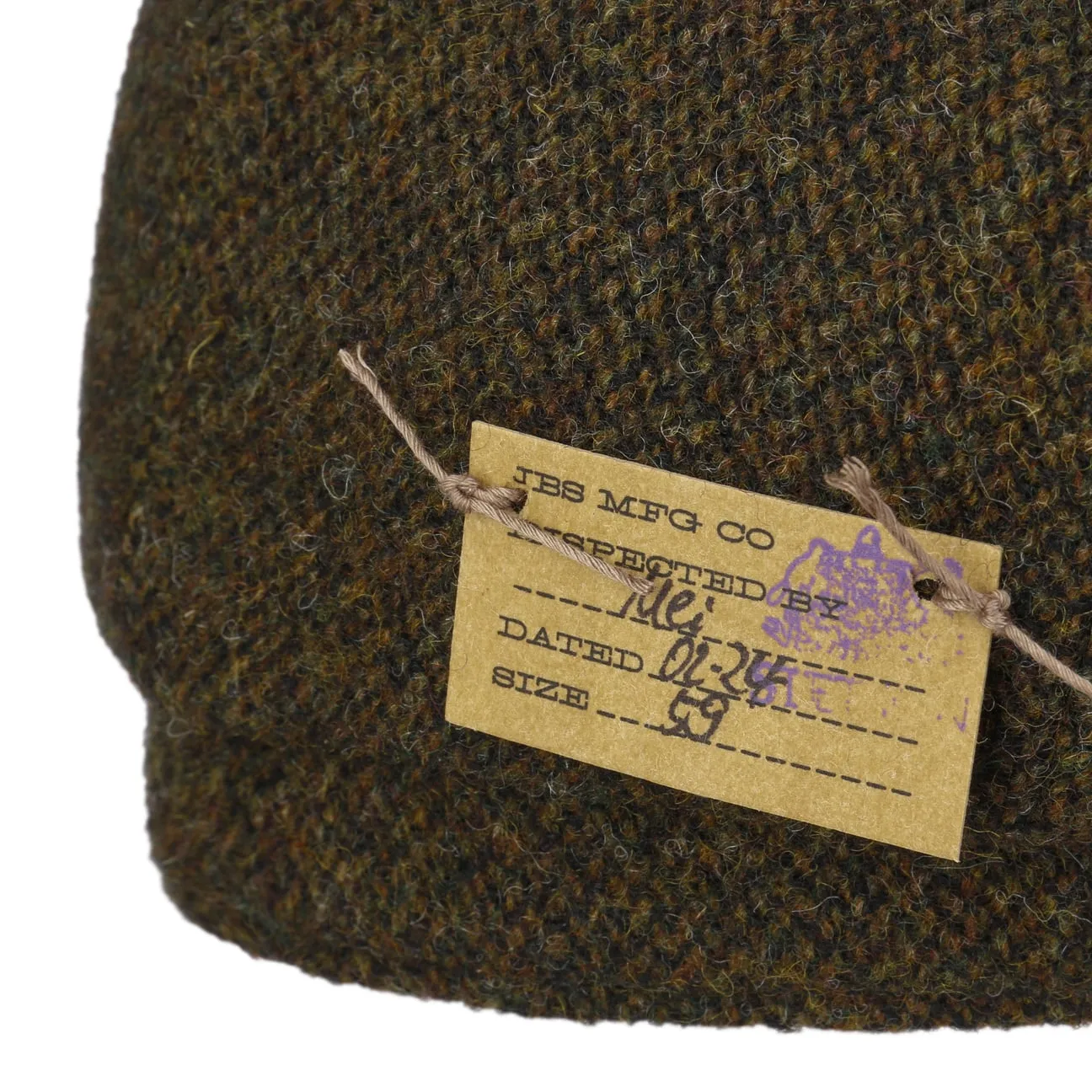 Accessoires Stetson Casquette Plate en Laine Mélangée Hatteras par Stetson