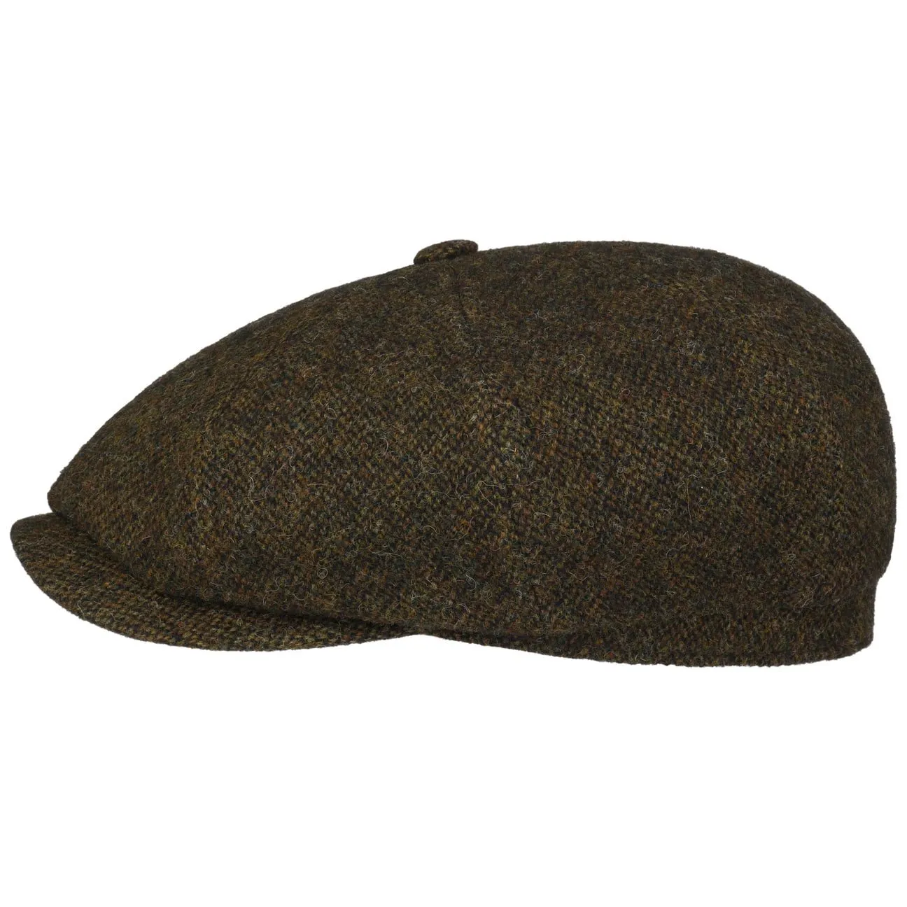 Accessoires Stetson Casquette Plate en Laine Mélangée Hatteras par Stetson