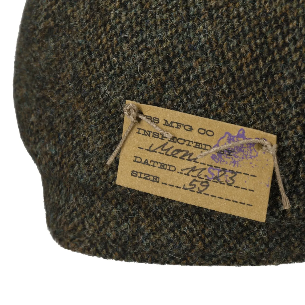Accessoires Stetson Casquette Plate en Laine Mélangée Hatteras par Stetson