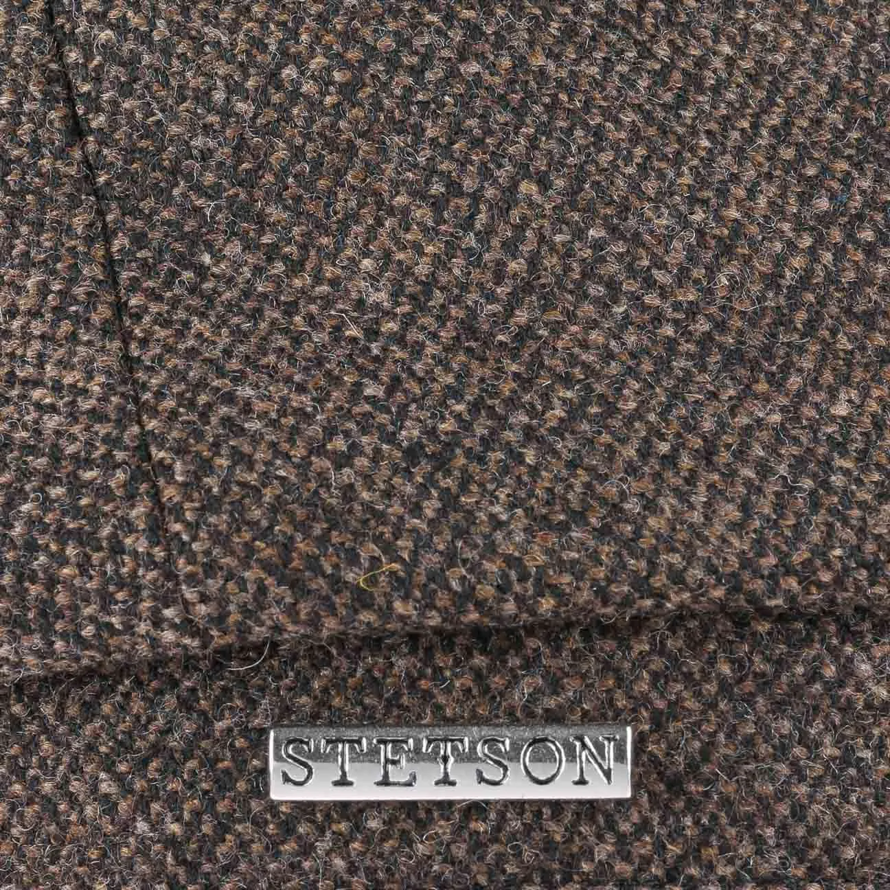 Accessoires Stetson Casquette plate en laine mélangée Hatteras par Stetson