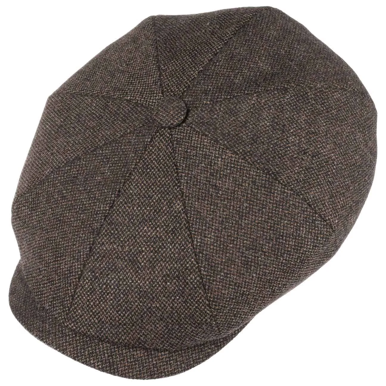 Accessoires Stetson Casquette plate en laine mélangée Hatteras par Stetson