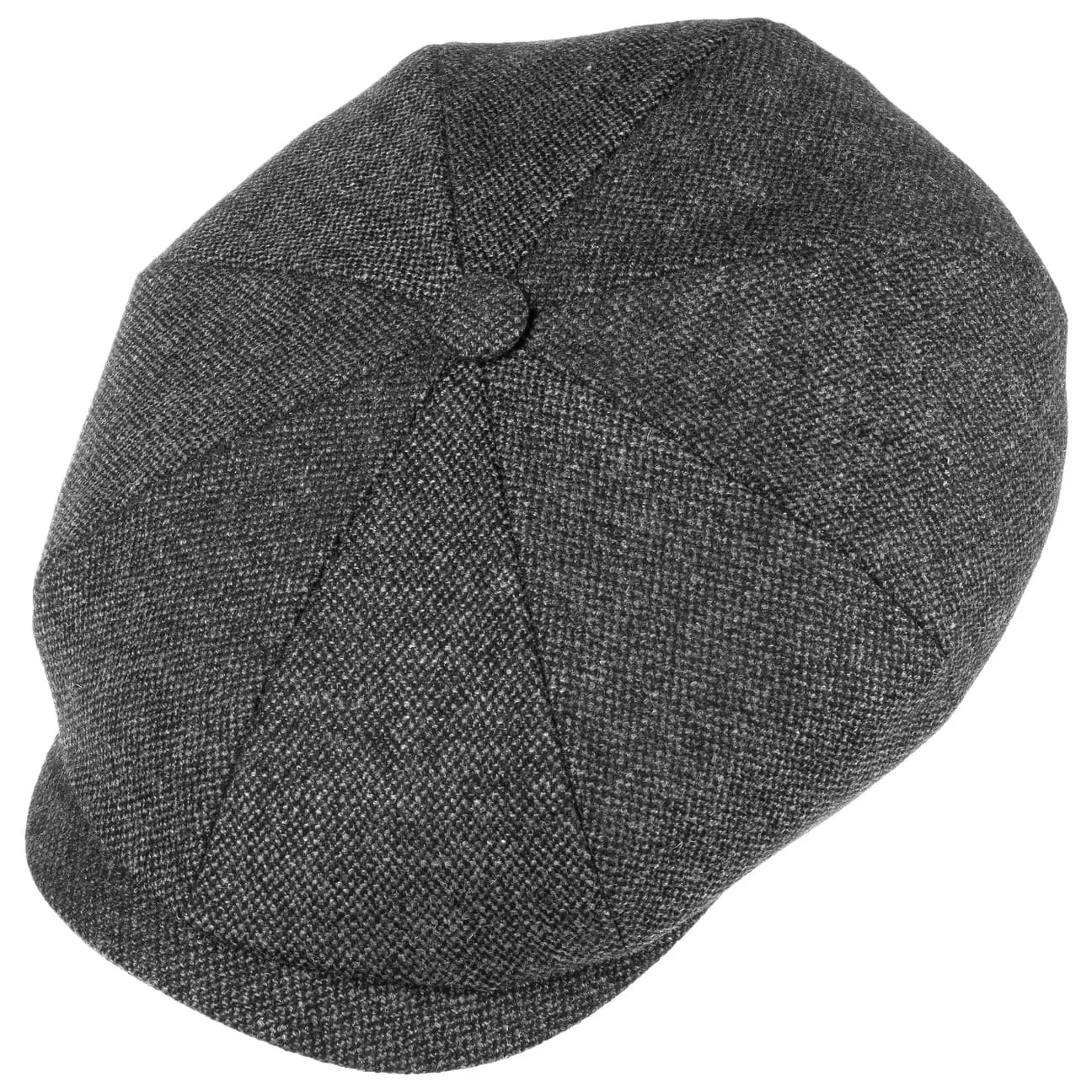 Accessoires Stetson Casquette plate en laine mélangée Hatteras par Stetson
