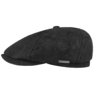 Stetson Accessories McCook Vintage Leather Cap by Stetson