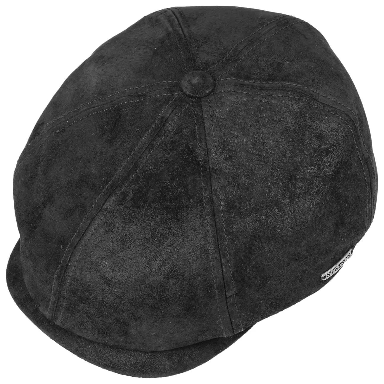 Accessoires Stetson Casquette en cuir vintage McCook par Stetson