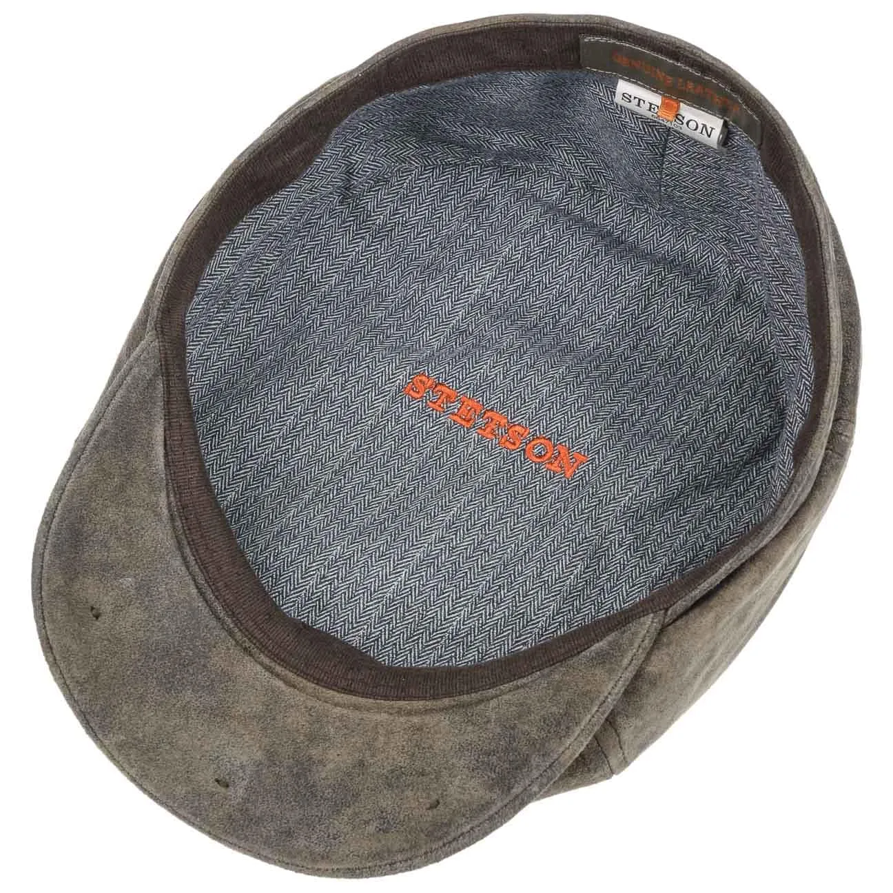 Accessoires Stetson Casquette en cuir vintage McCook par Stetson