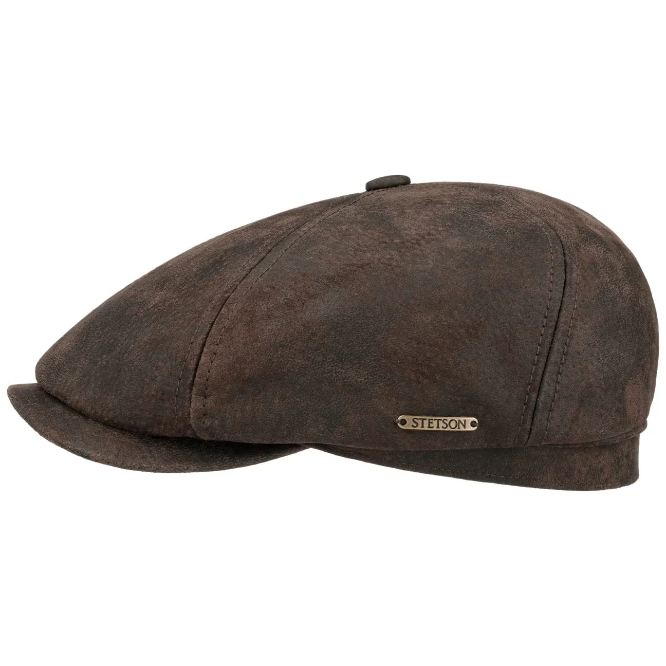 Accessoires Stetson Casquette en cuir vintage McCook par Stetson