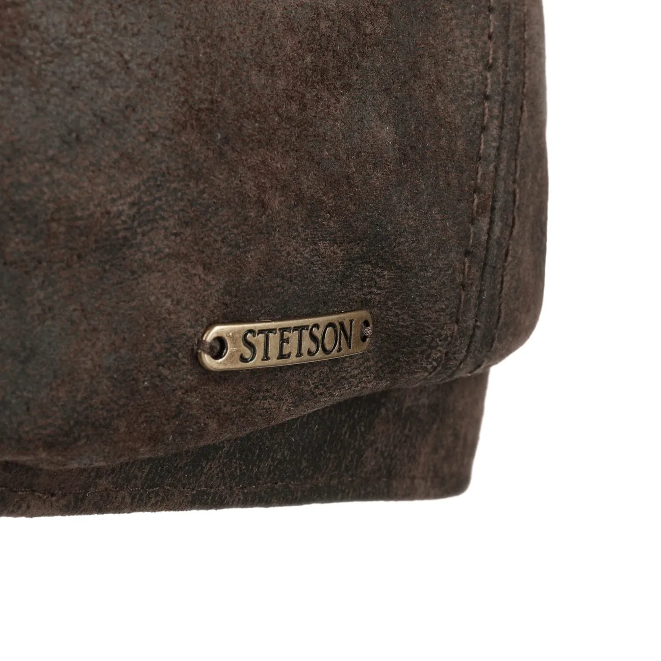 Accessoires Stetson Casquette en cuir vintage McCook par Stetson