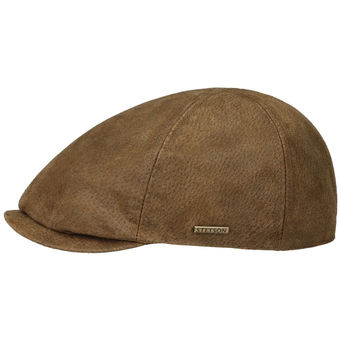 Accessoires Stetson Casquette Plate en Peau de Porc avec Oreillettes par Stetson