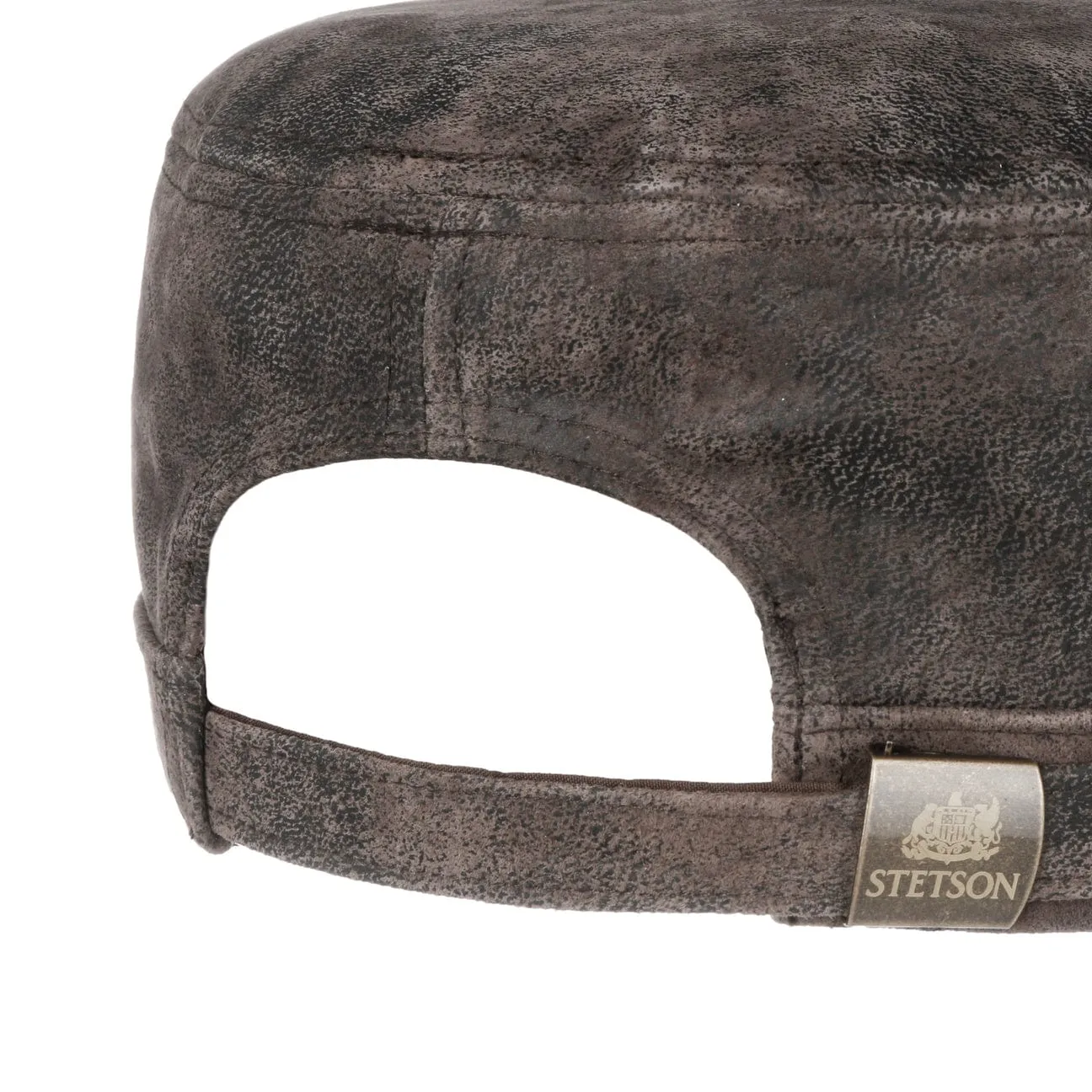 Accessoires Stetson Casquette militaire en peau de porc Raymore par Stetson