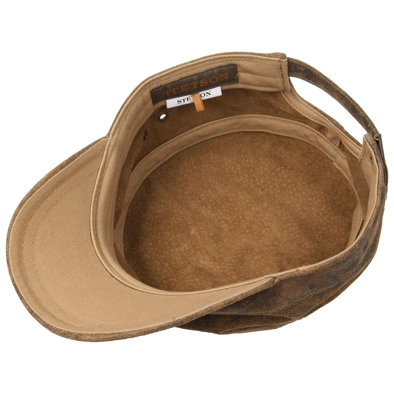 Accessoires Stetson Casquette militaire en peau de porc Raymore par Stetson