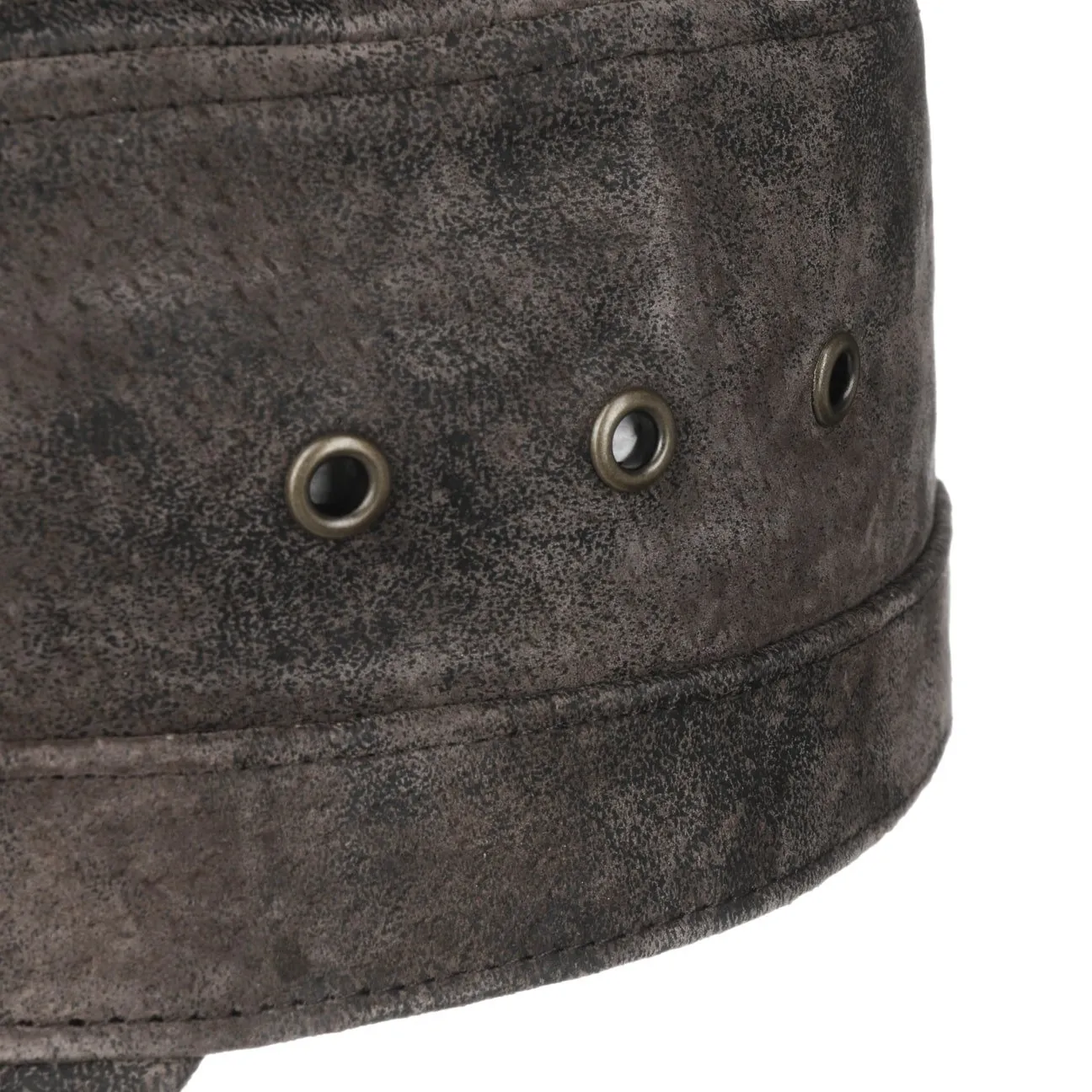 Accessoires Stetson Casquette militaire en peau de porc Raymore par Stetson