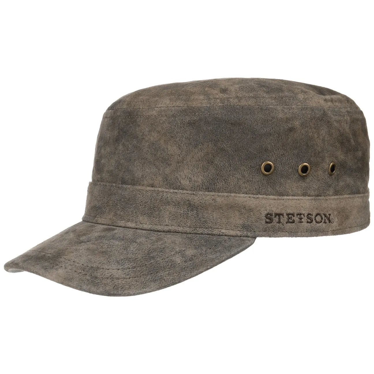 Accessoires Stetson Casquette militaire en peau de porc Raymore par Stetson