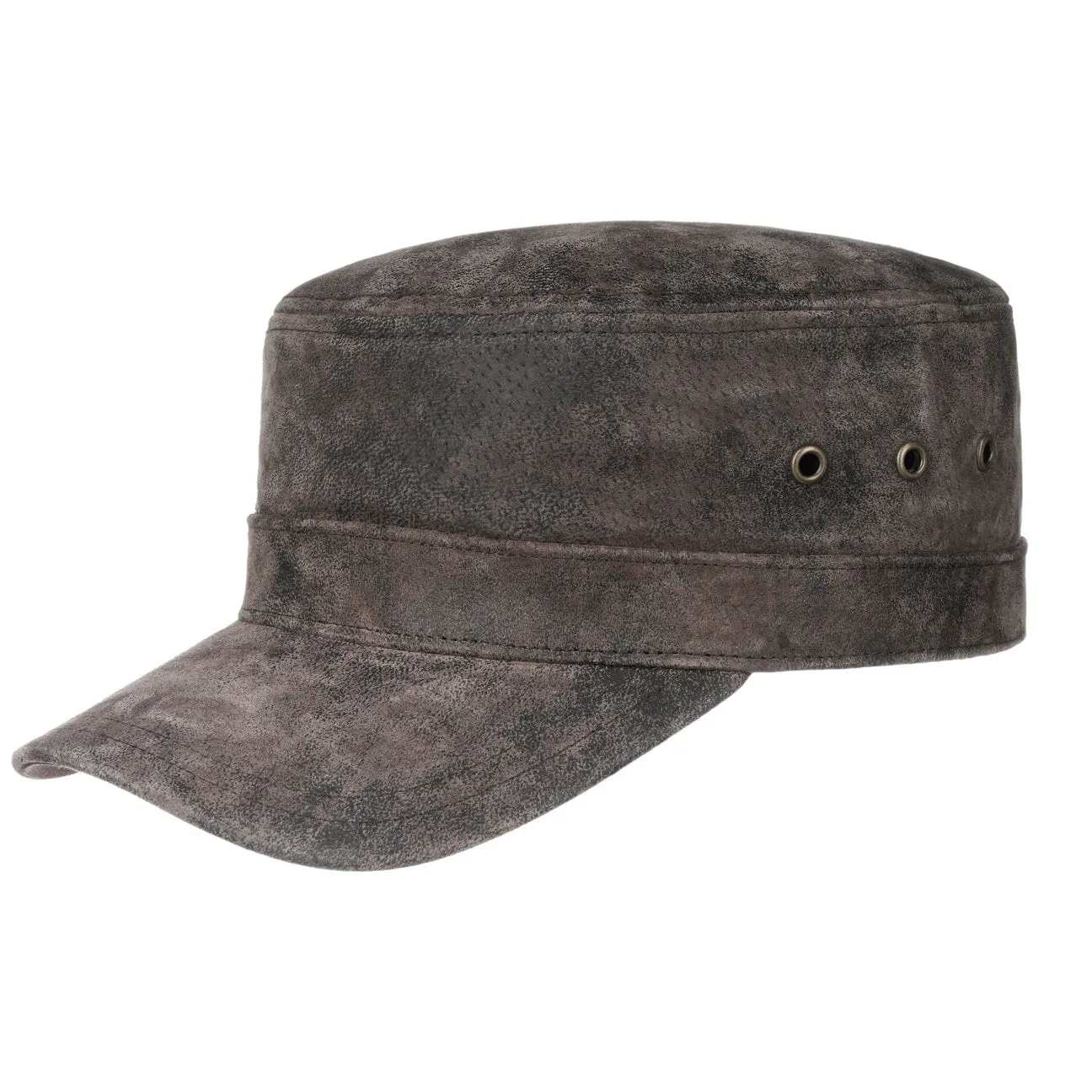 Accessoires Stetson Casquette militaire en peau de porc Raymore par Stetson
