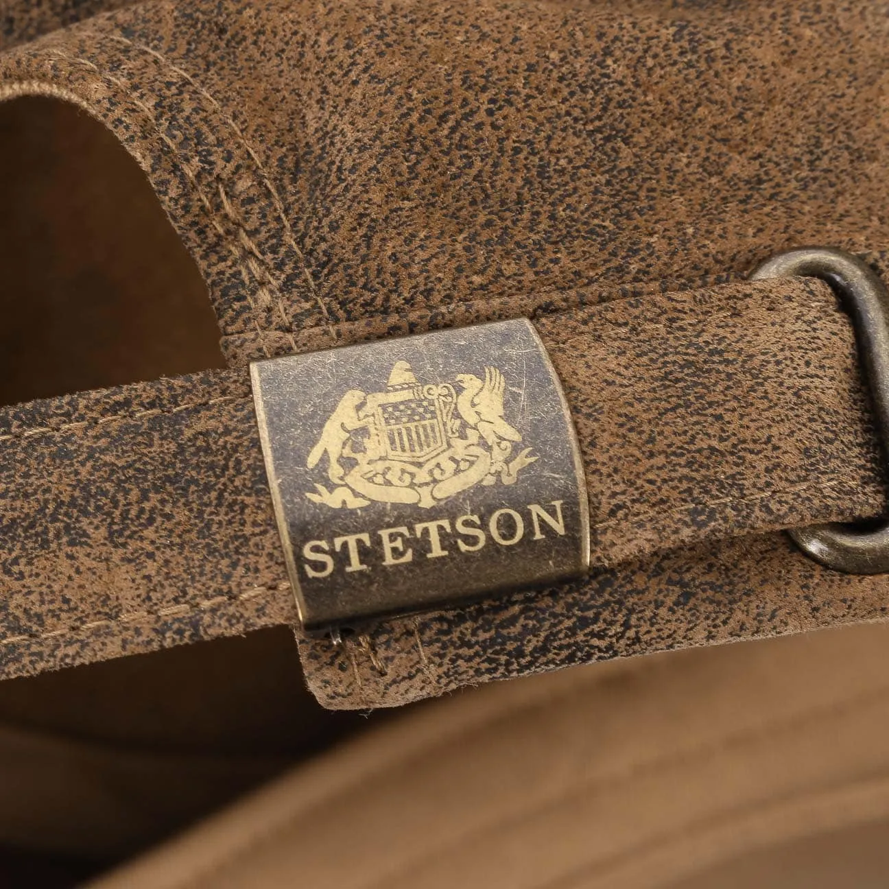 Accessoires Stetson Casquette militaire en peau de porc Raymore par Stetson