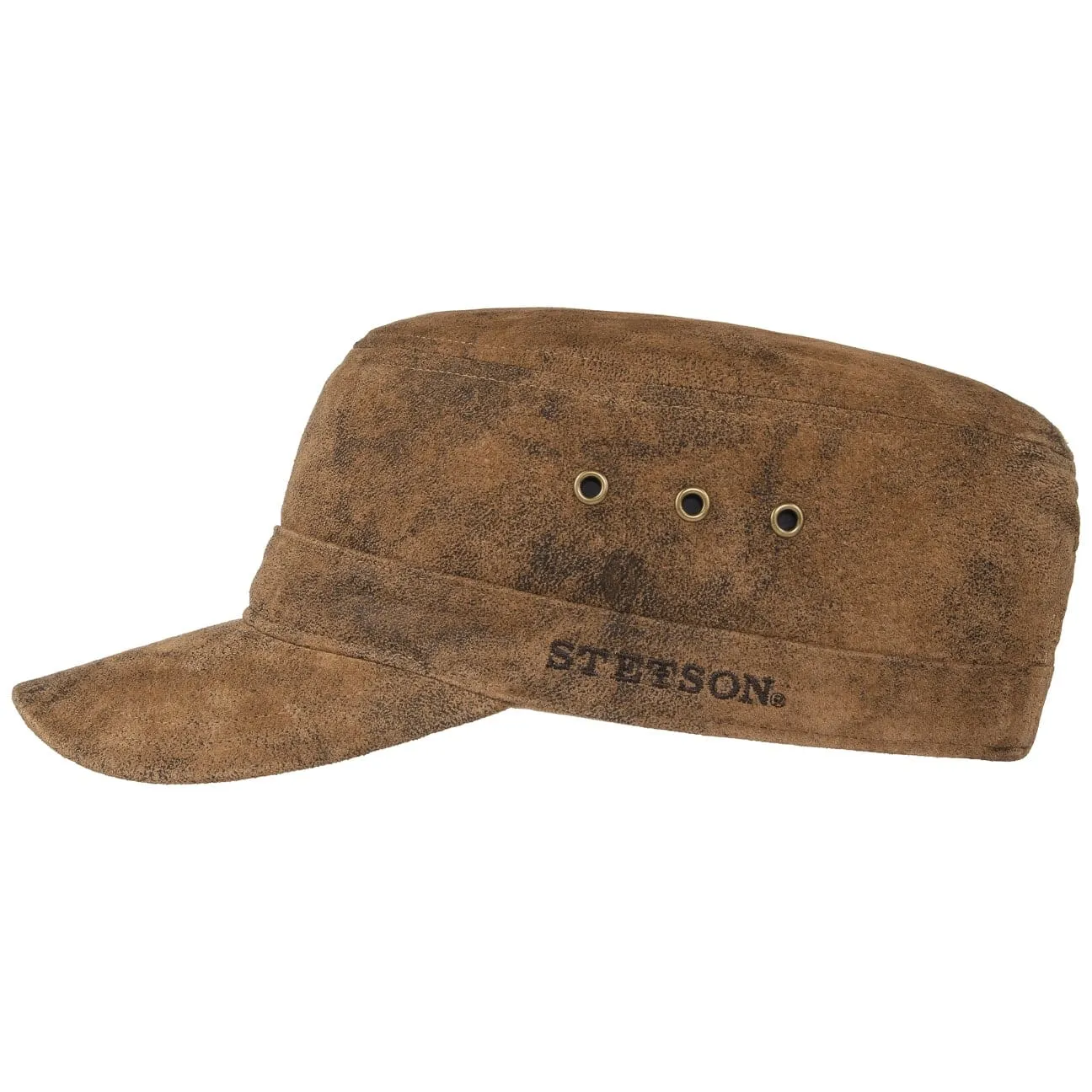 Accessoires Stetson Casquette militaire en peau de porc Raymore par Stetson