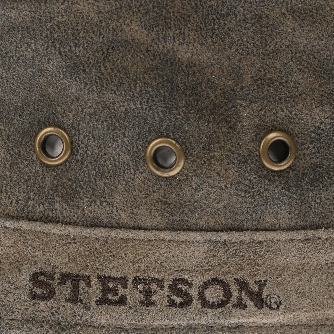 Accessoires Stetson Casquette militaire en peau de porc Raymore par Stetson