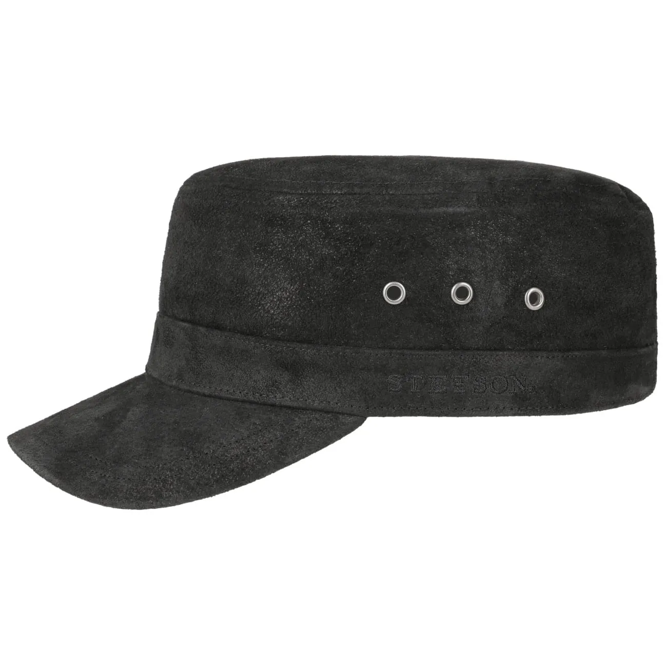 Accessoires Stetson Casquette militaire en peau de porc Raymore par Stetson