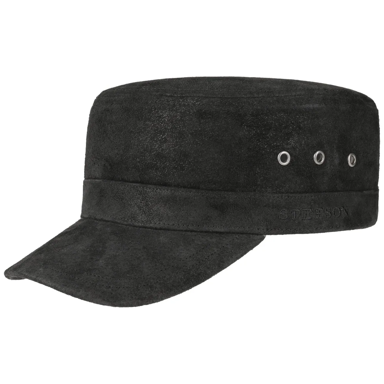 Accessoires Stetson Casquette militaire en peau de porc Raymore par Stetson