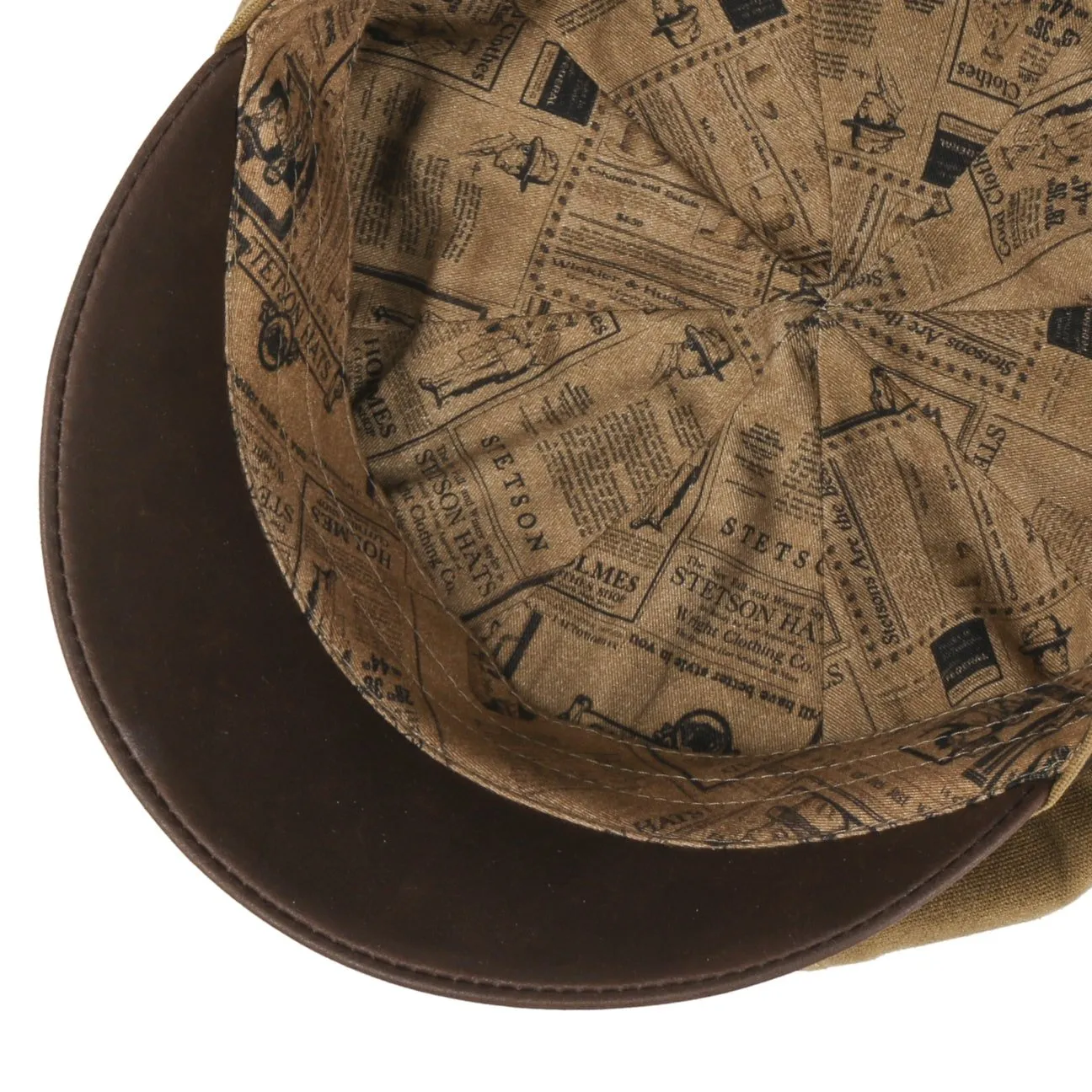 Accessoires Stetson Casquette de pêcheur contrastée cirée Riders par Stetson