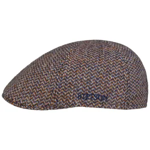Stetson Accessories Texas Freestyle Harris Tweed Flat Cap by Stetson