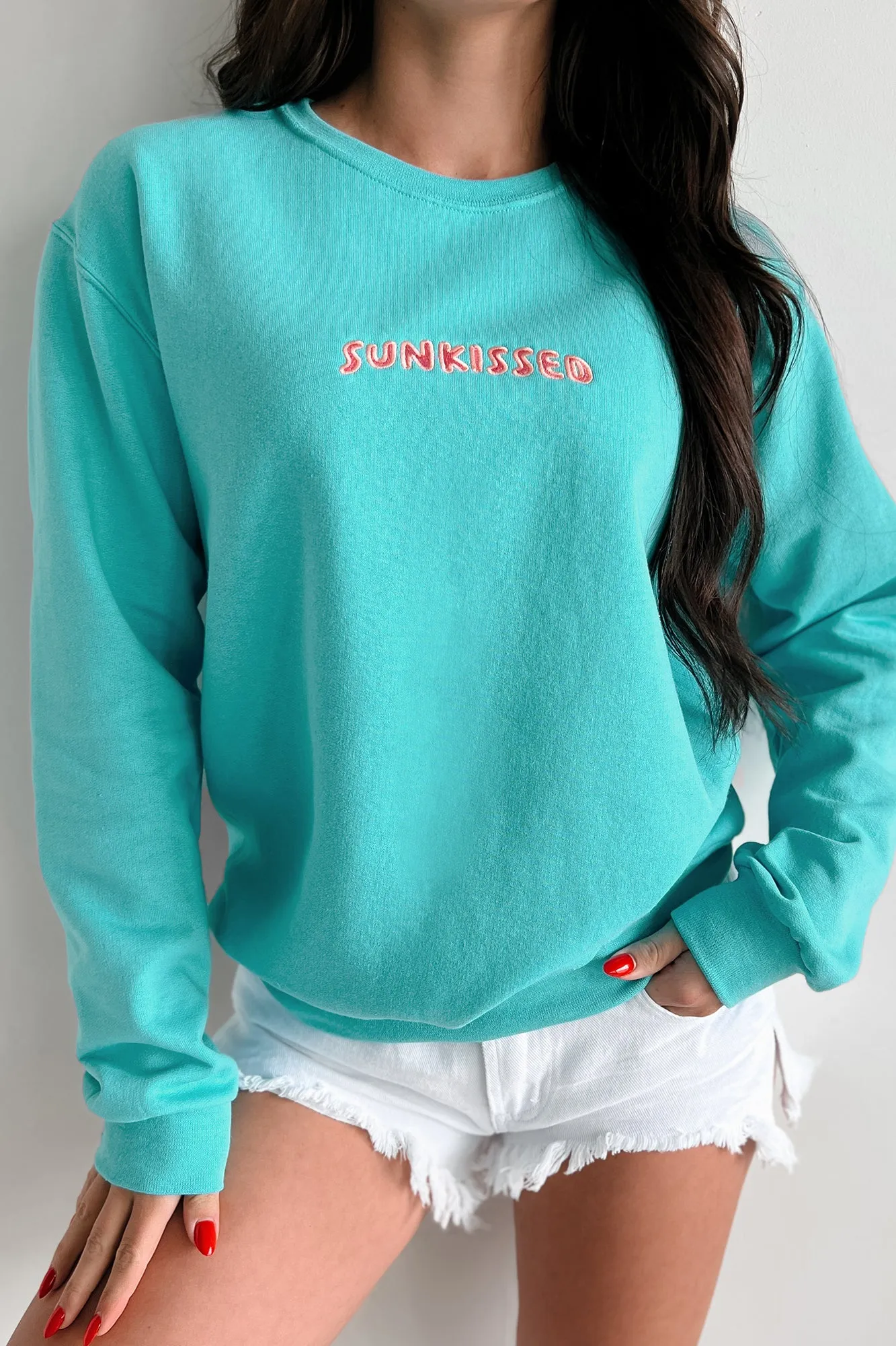 Sweat à broderie 