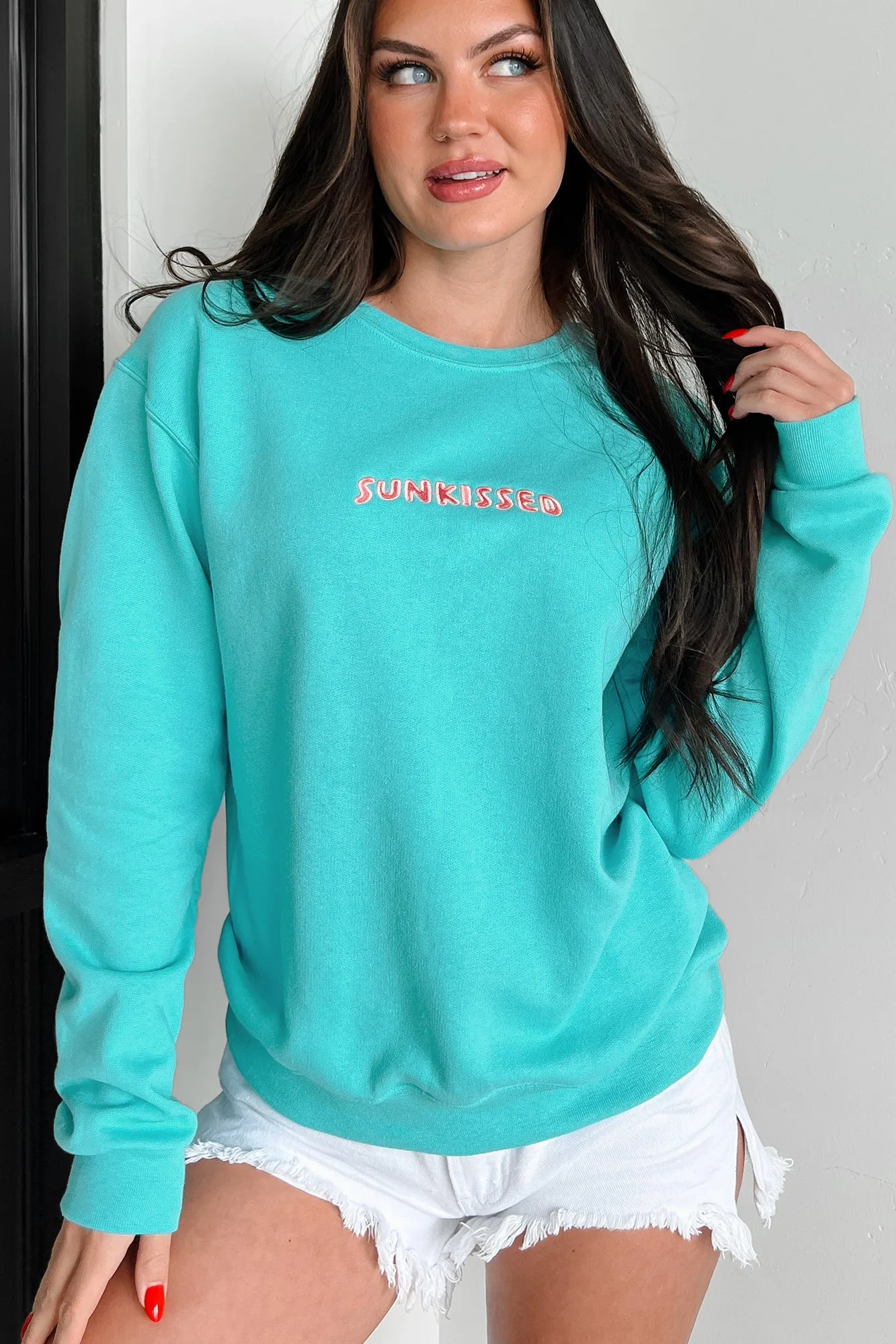 Sweat à broderie 