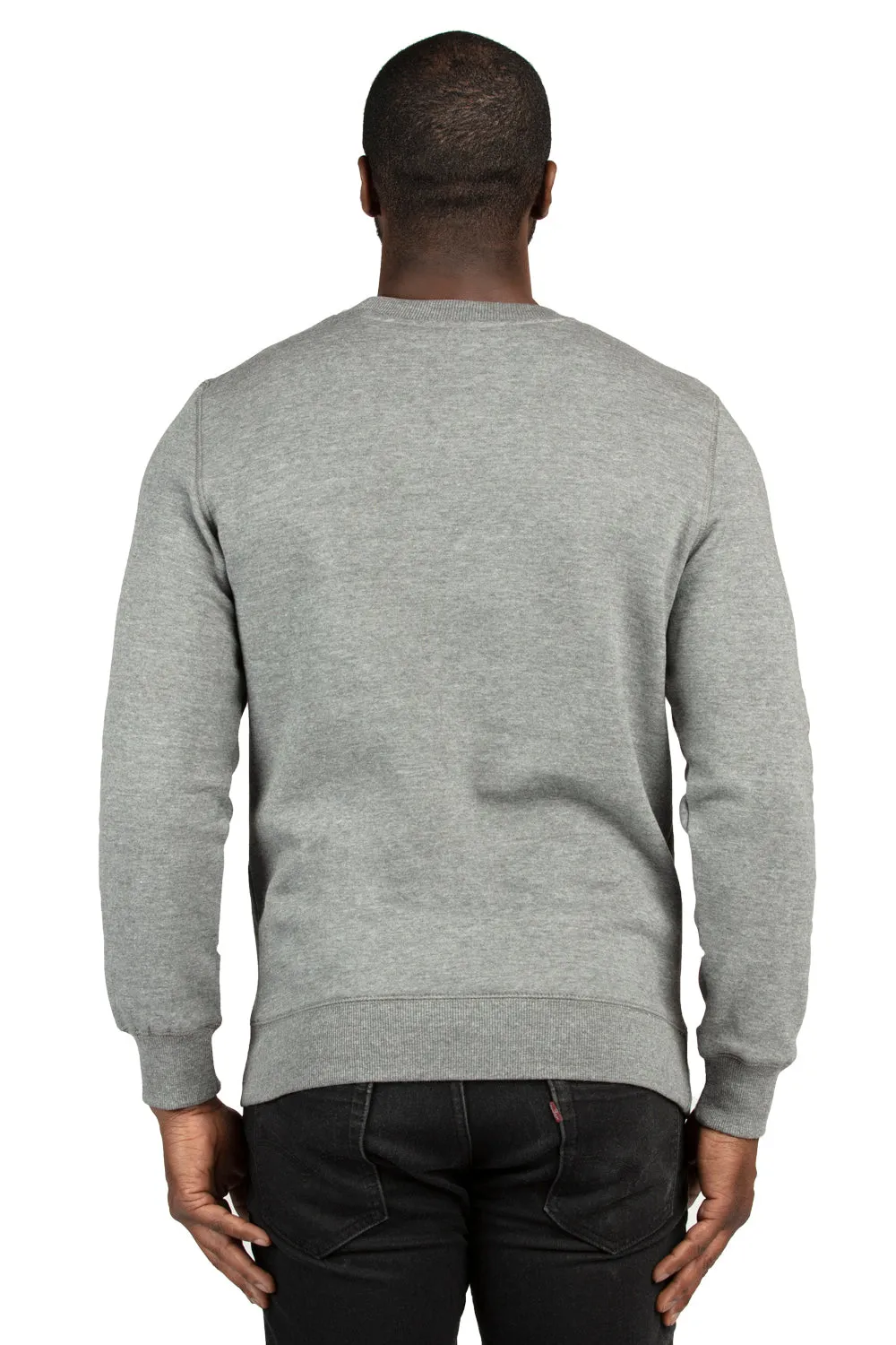 Threadfast Apparel Pull molletonné ultime pour hommes - Gris chiné