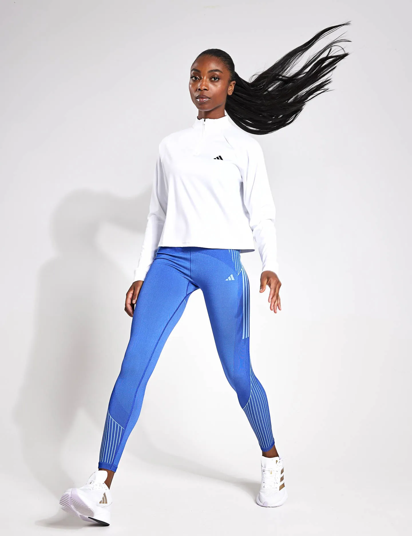 Train Essentials Couverture 1/4-Zip Minimal Branding - Blanc