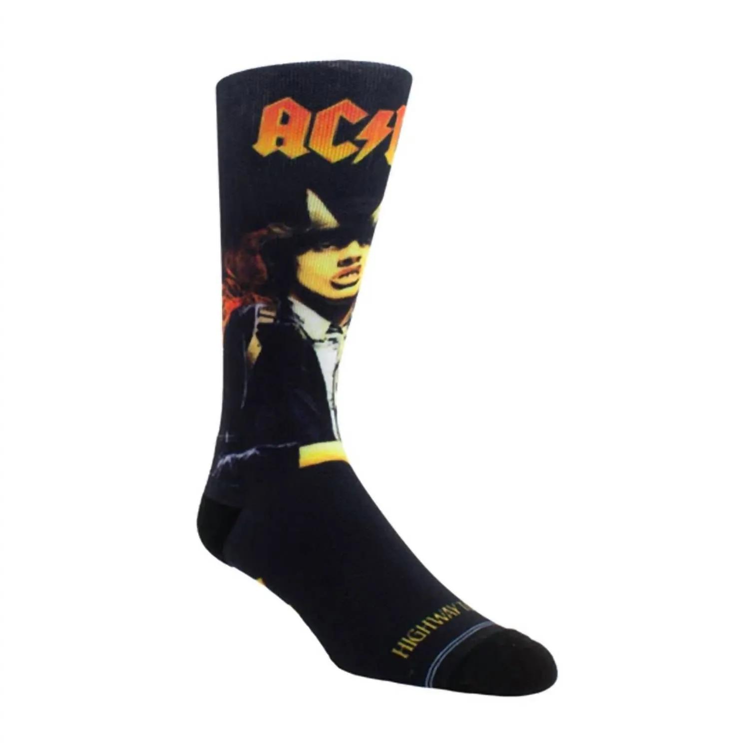 Unisexe - Chaussette AC/DC Highway To Hell en noir