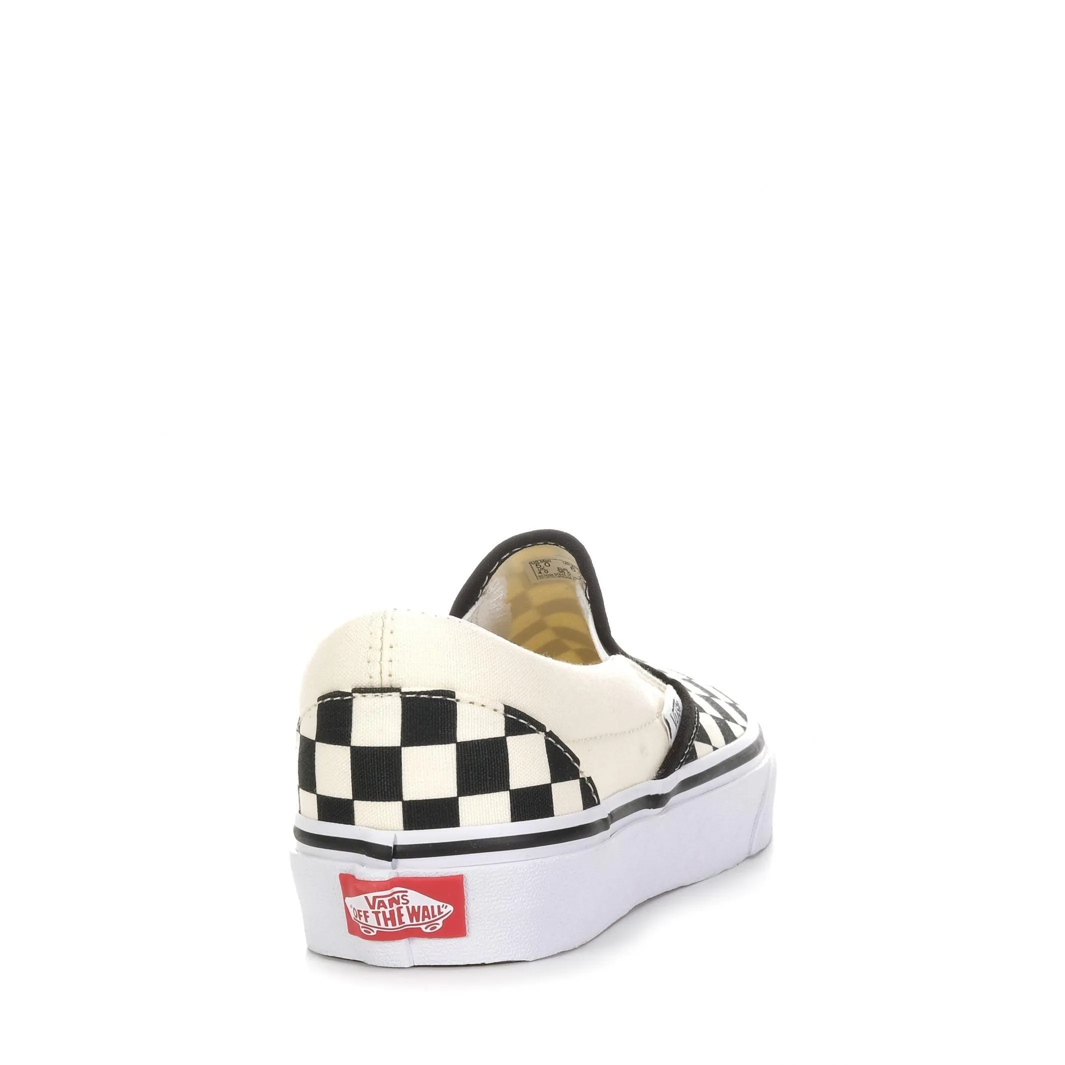 Vans Classic Slip-Ons à damier noir et blanc