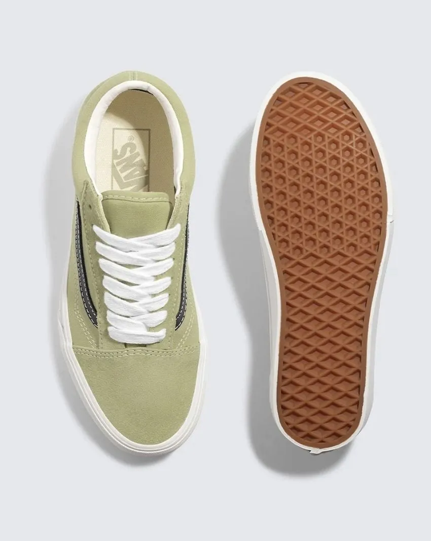 VANS MEN'S OLD SKOOL CHAUSSURES DE SPORT VERT ORME