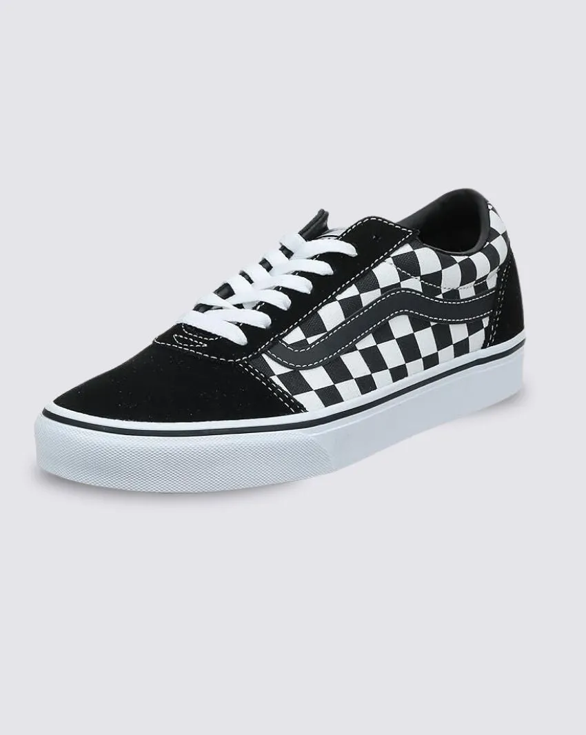 VANS CHAUSSURE HOMME WARD LO À CARREAUX NOIR/BLANC