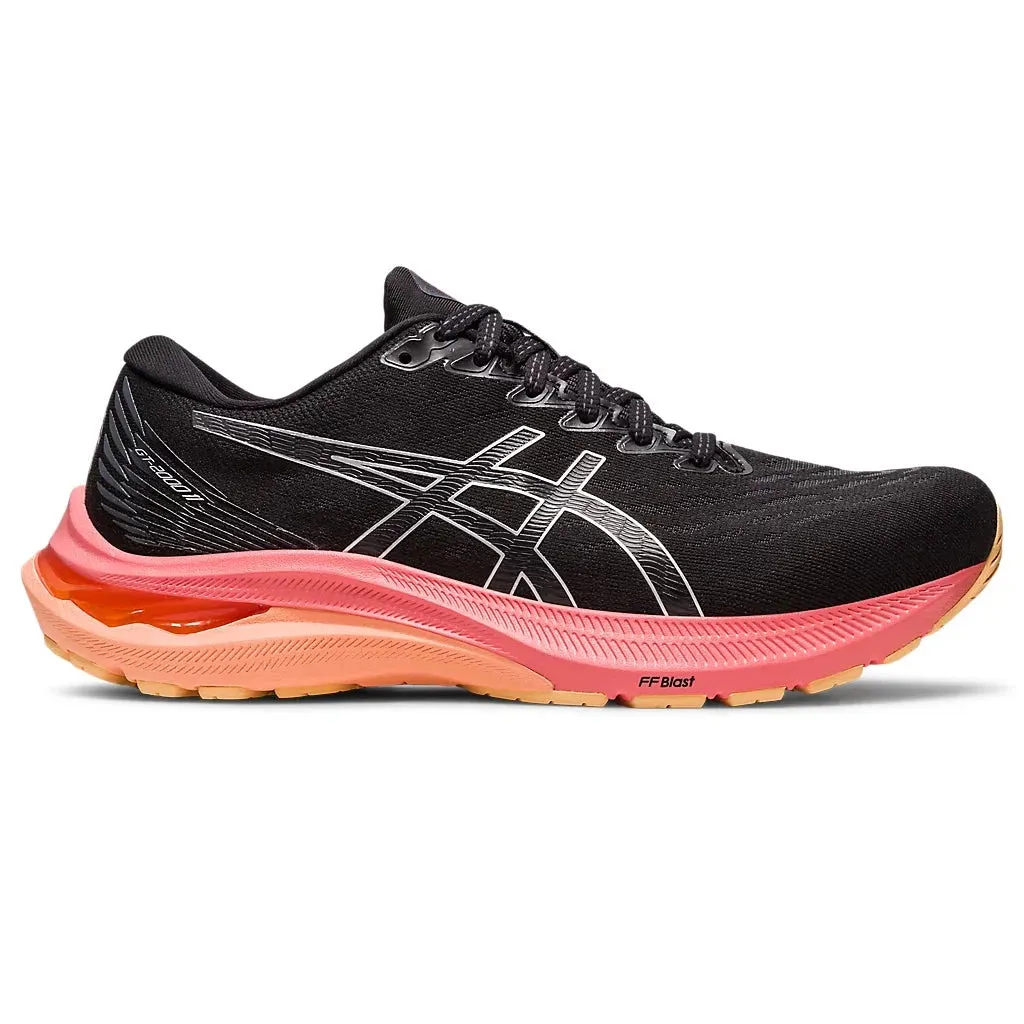 Asics GT-2000 11 pour Femme en Noir/Argent Pur