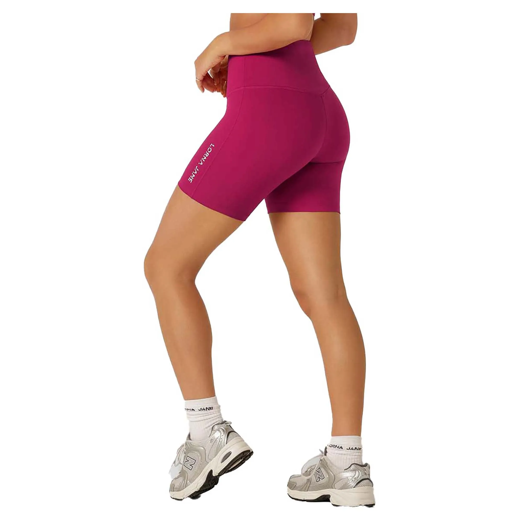 Short de vélo Femme Lotus No Chafe avec poche téléphone de 12 cm