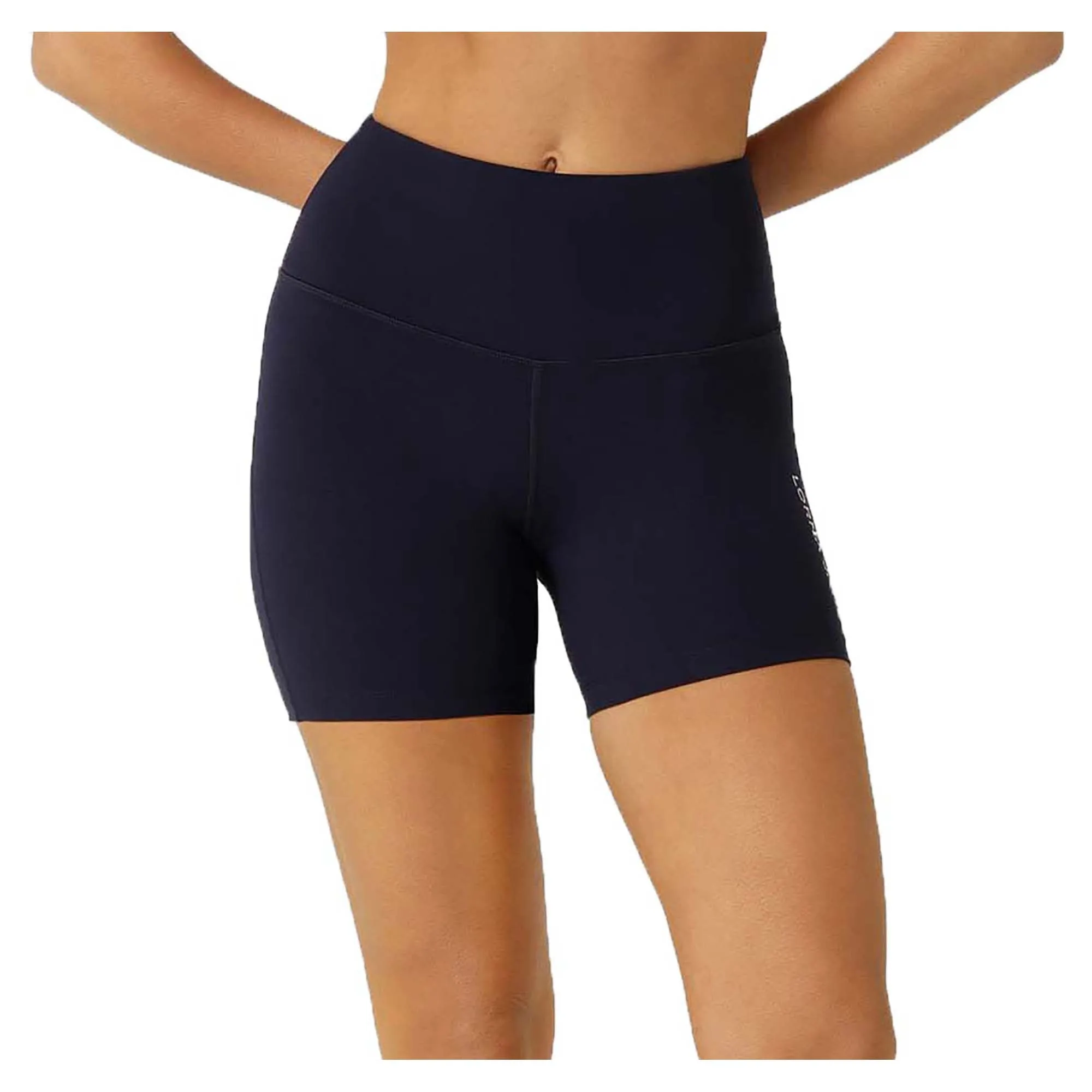 Short de vélo femme Lotus anti-frottement avec poche téléphone de 12 cm