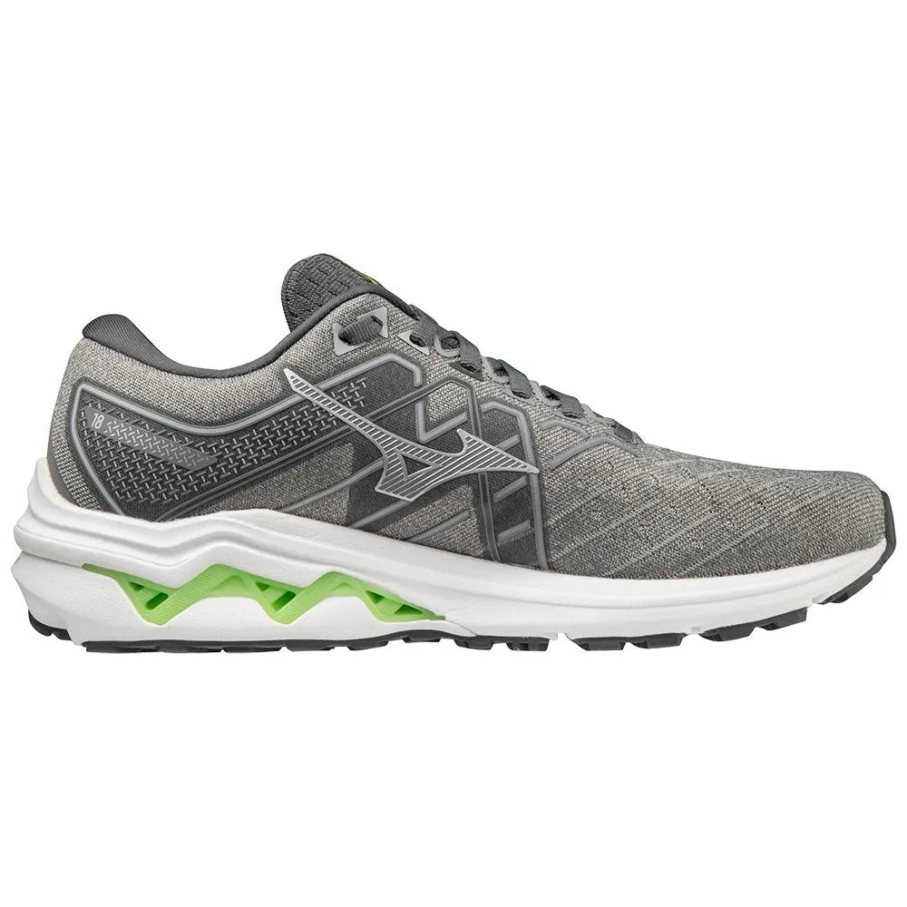 Mizuno Wave Inspire 18 Femme Gris Argent Ultime
