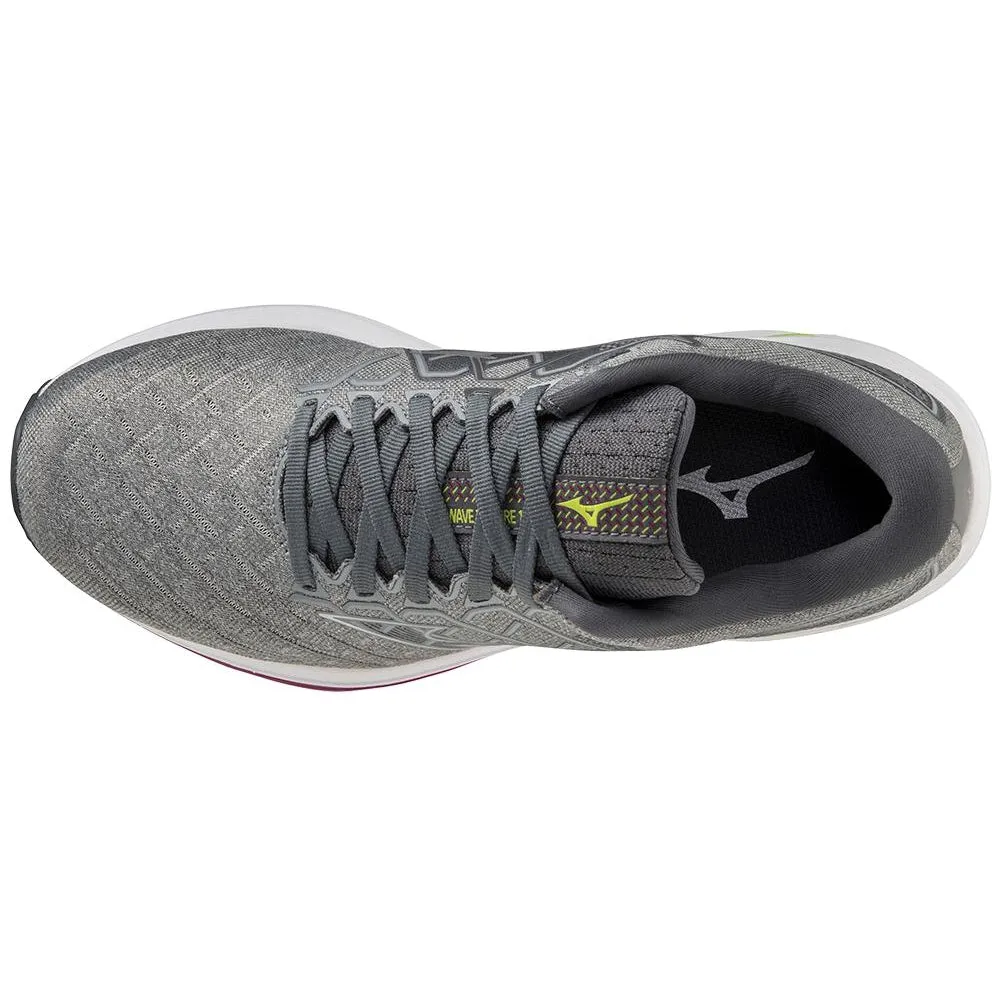 Mizuno Wave Inspire 18 Femme Gris Argent Ultime