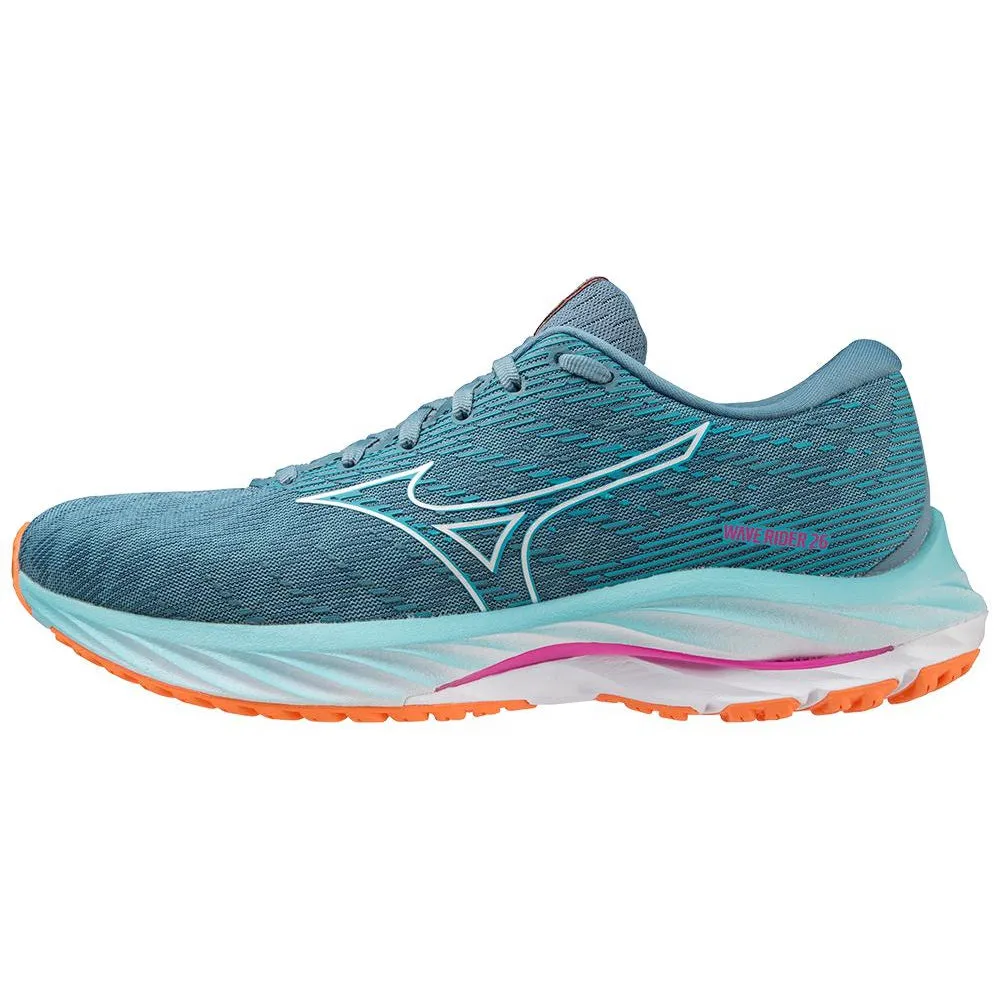 Mizuno Wave Rider 26 Antigua pour Femme - Sable-Blanc