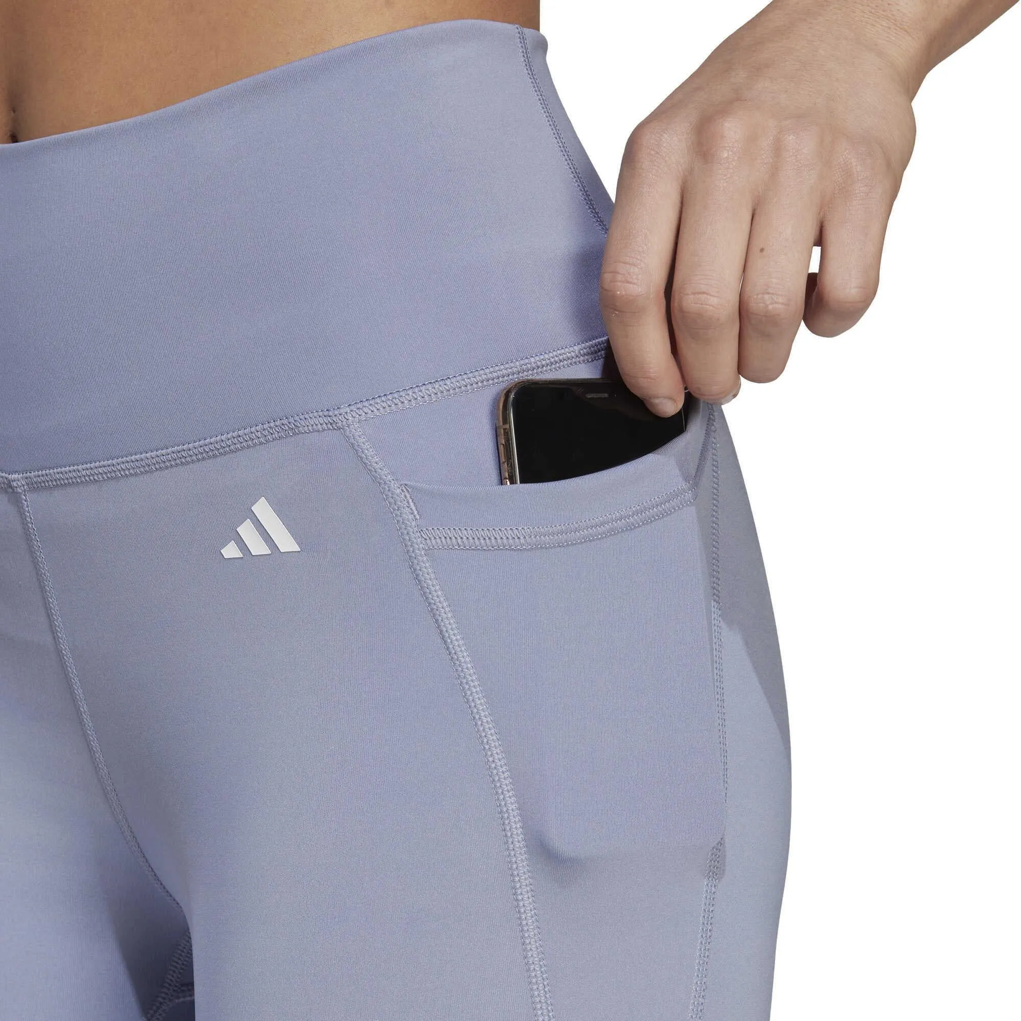 Leggings Femme Optime Stash Poches Haute Taille 7/8