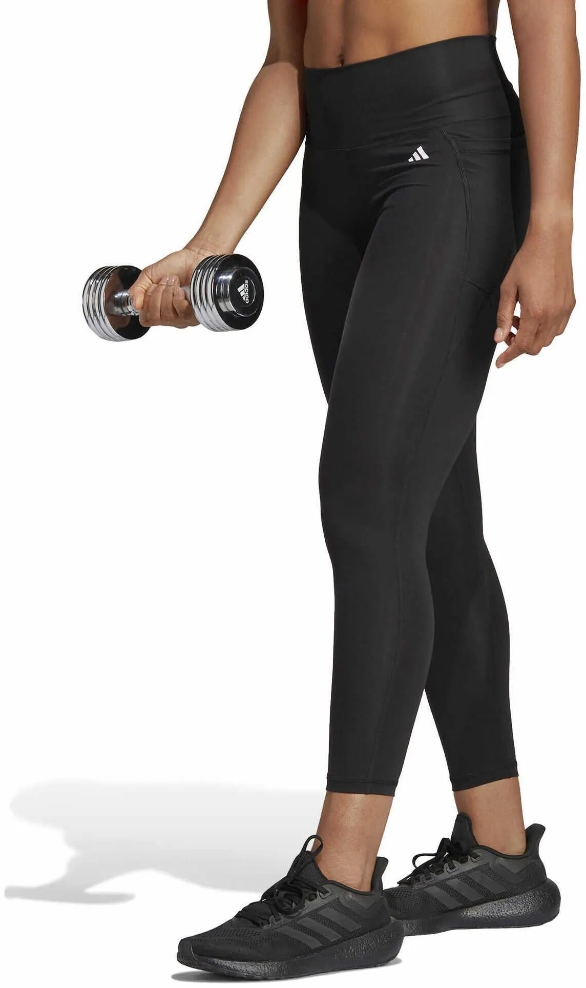 Leggings Femme Optime Stash Poches Haute Taille 7/8