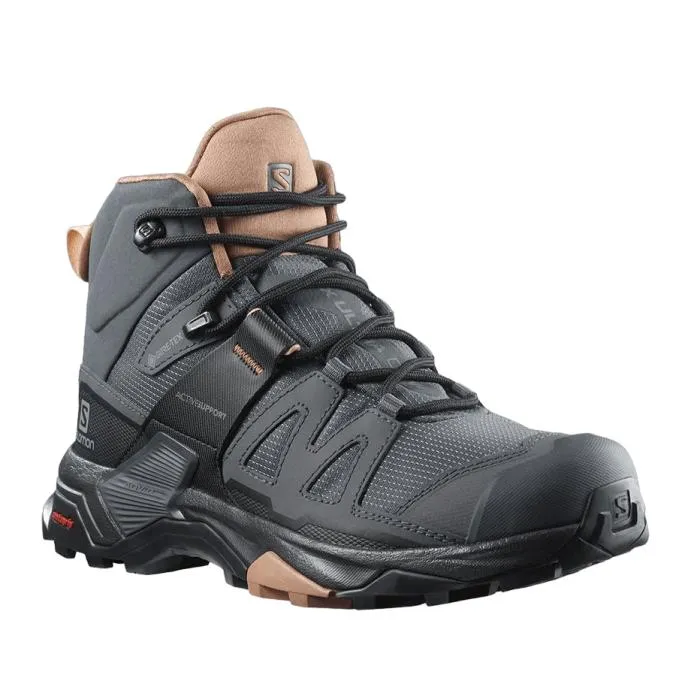 Salomon X Ultra 4 MID GTX pour Femme - Ébène/Moka