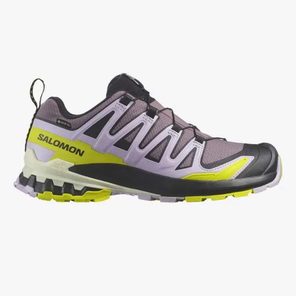 Salomon XA PRO 3D V9 GTX pour Femme Moonscape | Pétale d'Orchidée | Source Sulfureuse