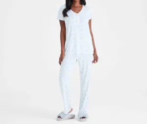 Women's Signatures Short Sleeve Pj Set In Darby