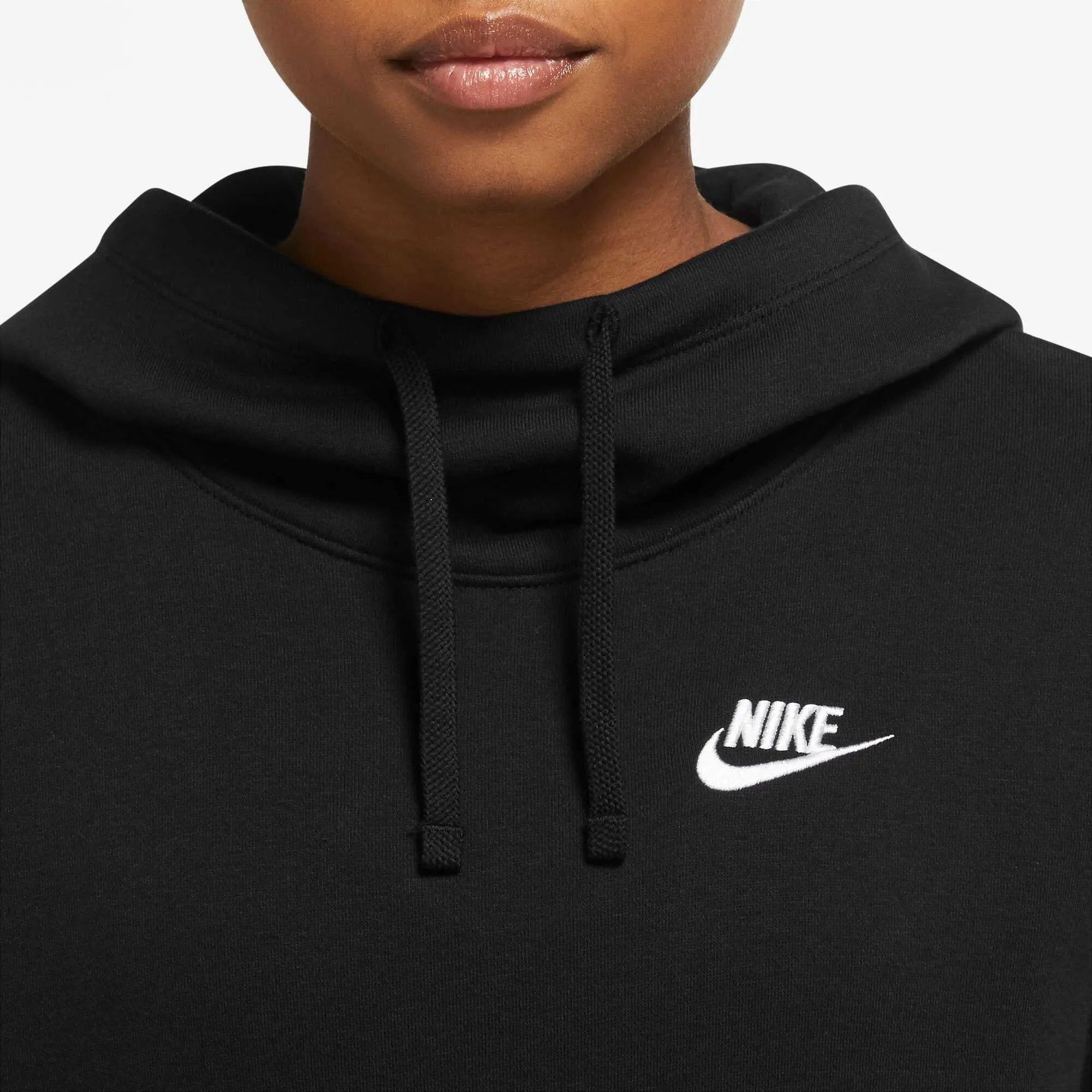 Pull à capuche en polaire club pour femme