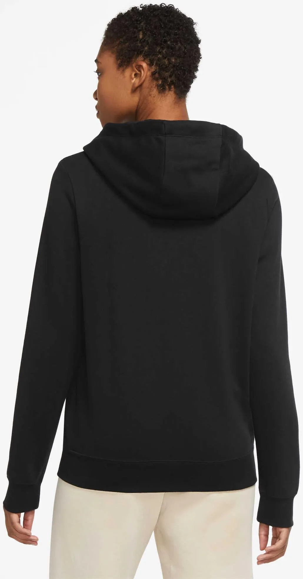 Pull à capuche en polaire club pour femme