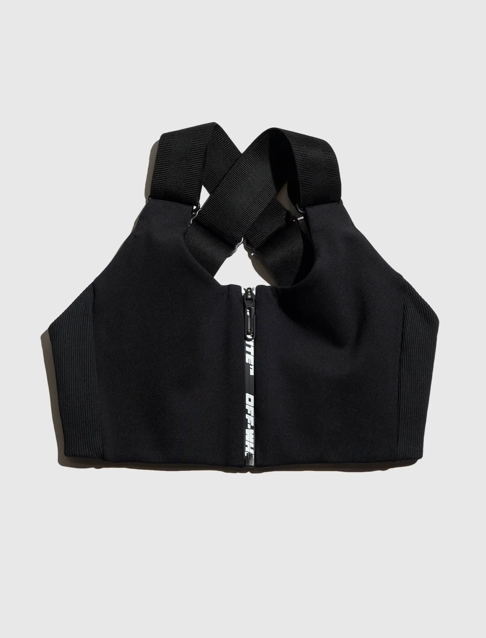 SOUTIEN-GORGE ZIP LOGO POUR FEMME